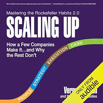 Scaling up book cover Be Obsessed